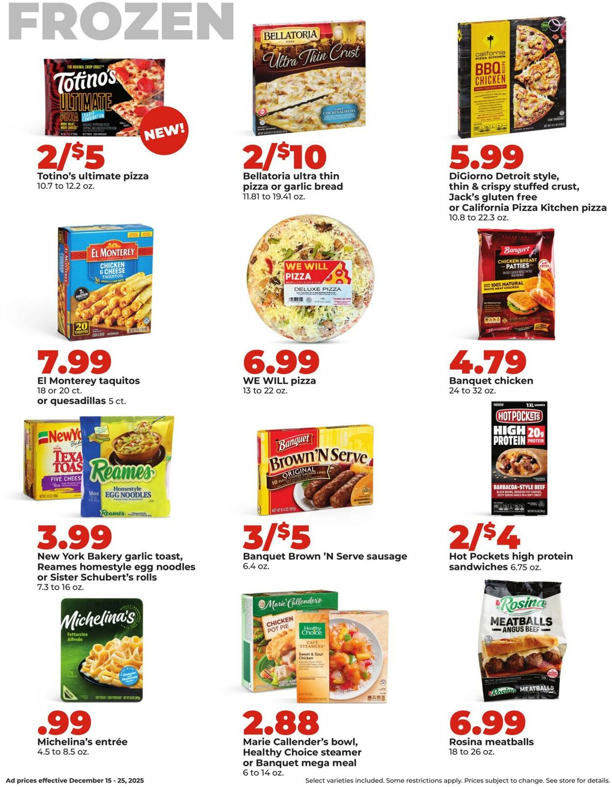Catalogue HyVee from 12/15/2025