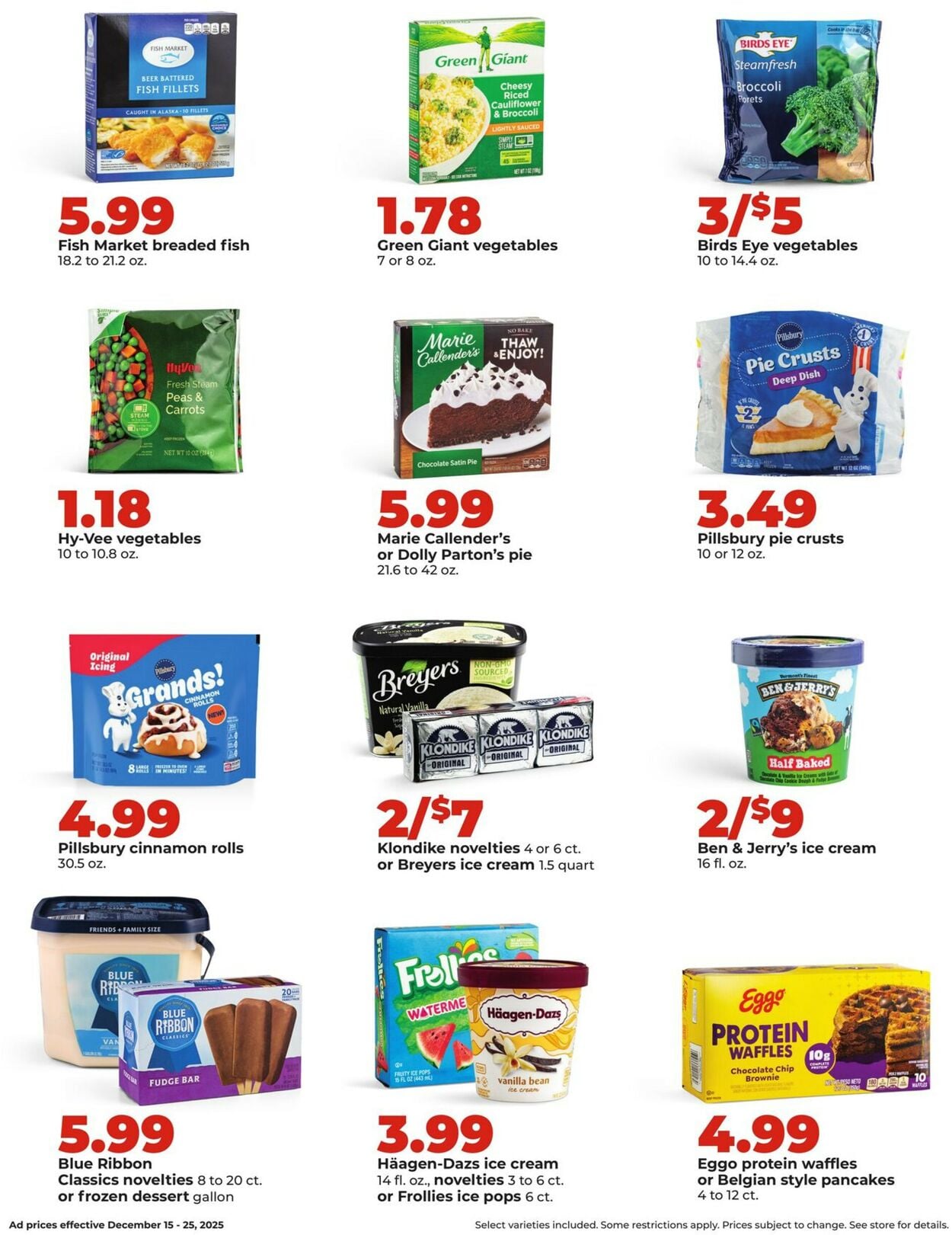 Catalogue HyVee from 12/15/2025