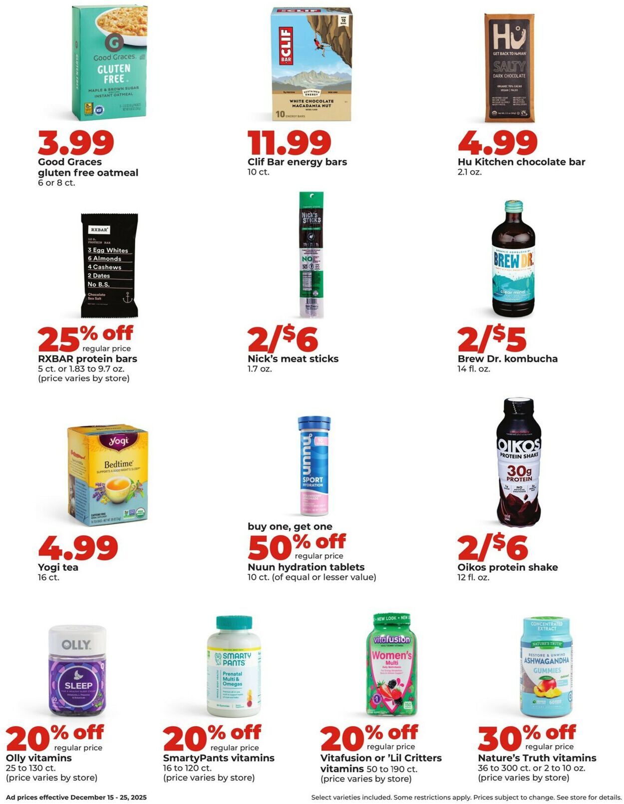 Catalogue HyVee from 12/15/2025
