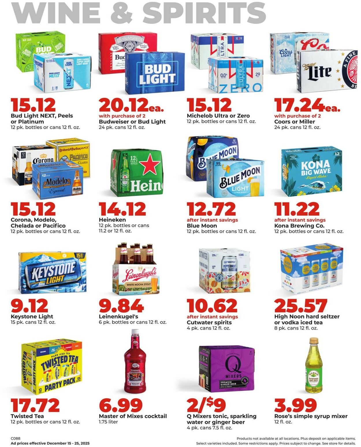 Catalogue HyVee from 12/15/2025