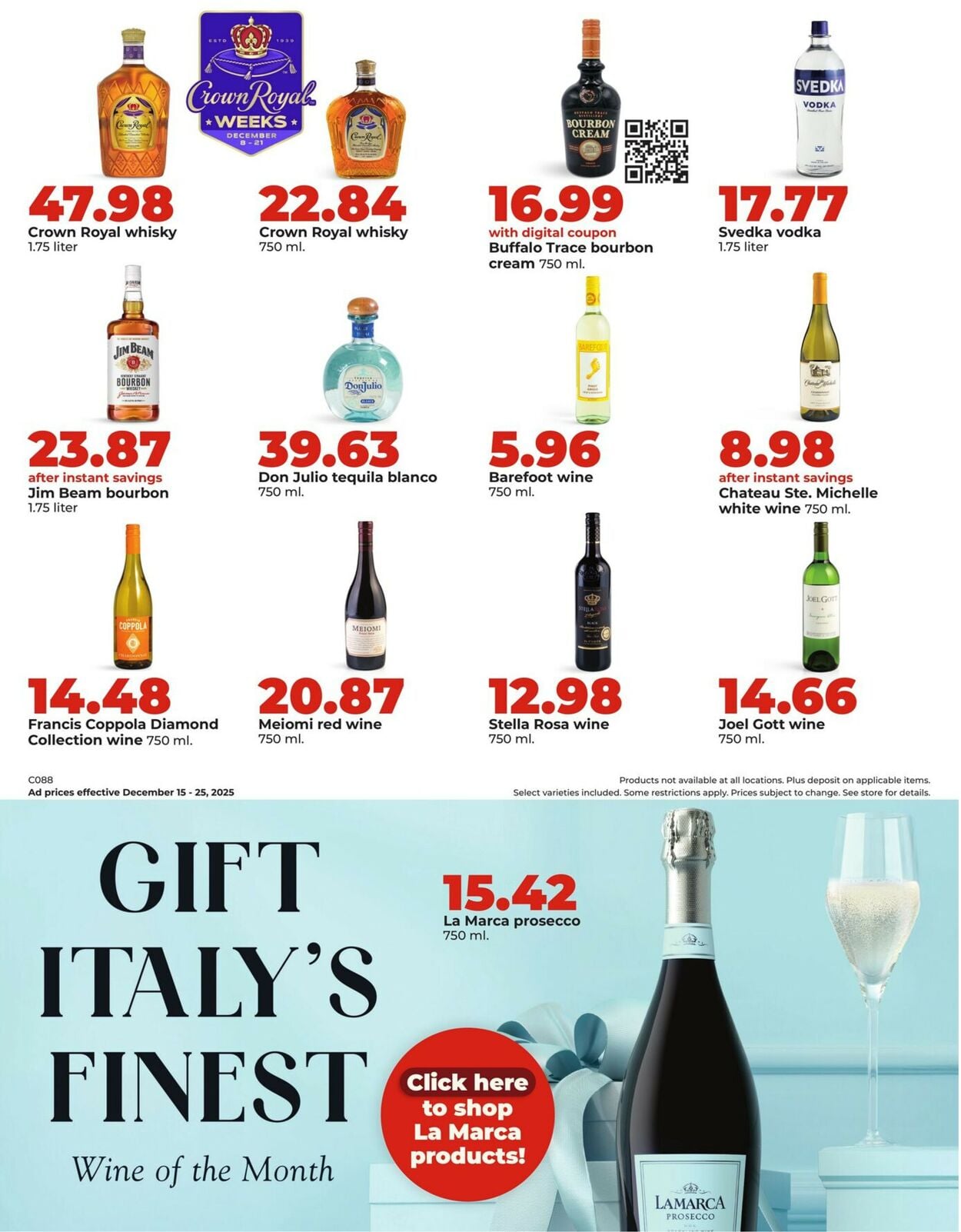 Catalogue HyVee from 12/15/2025