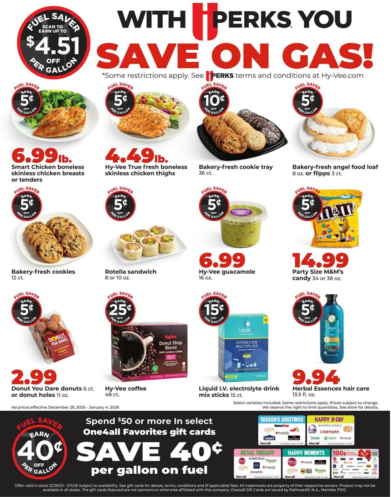 Catalogue HyVee from 12/29/2025