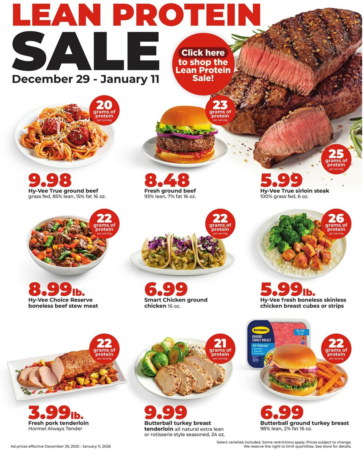 Catalogue HyVee from 12/29/2025