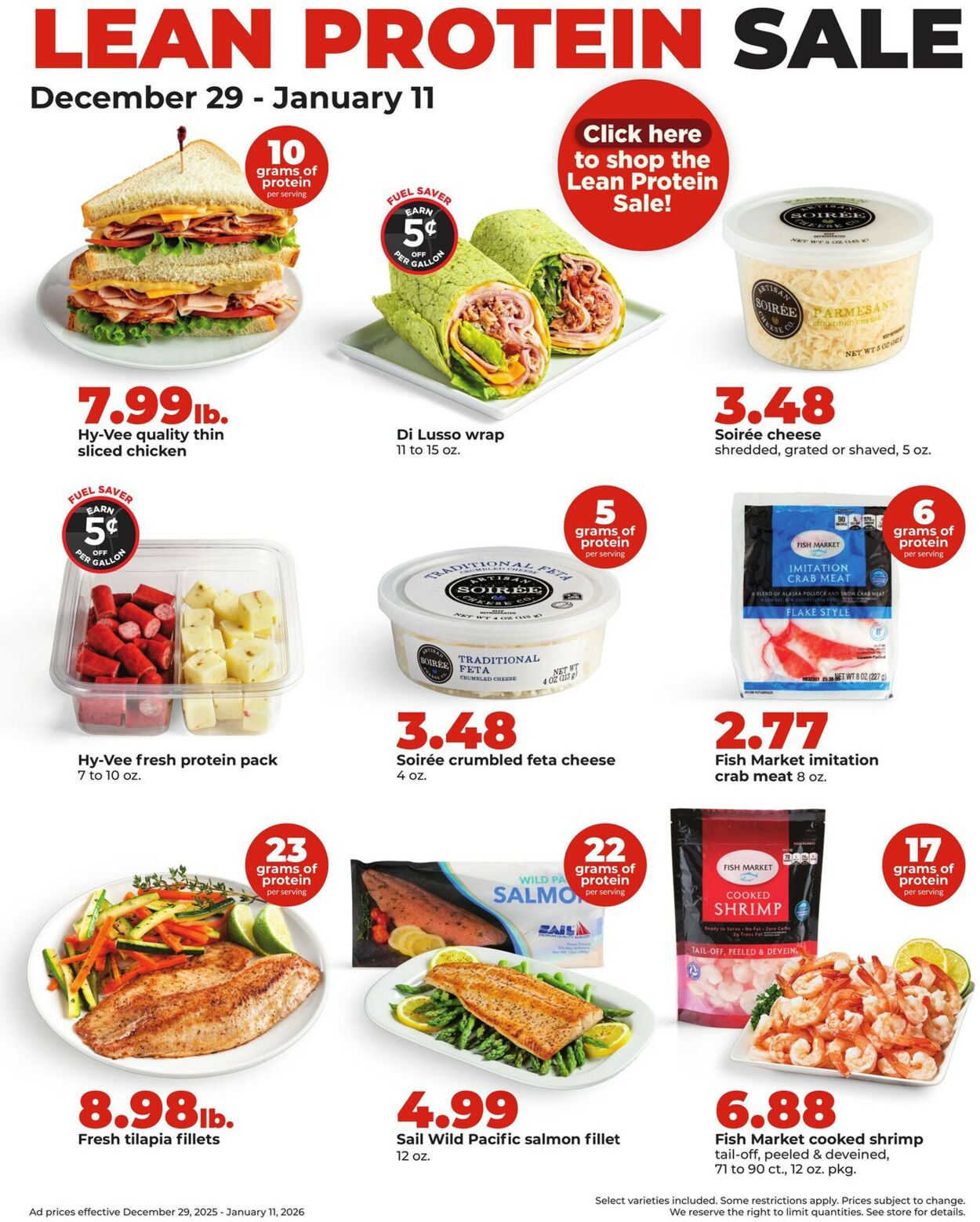 Catalogue HyVee from 12/29/2025