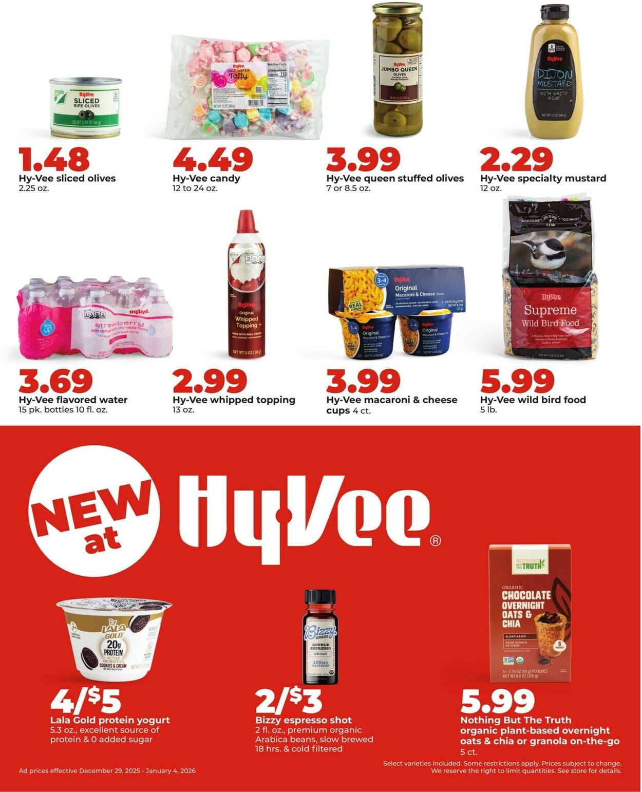 Catalogue HyVee from 12/29/2025