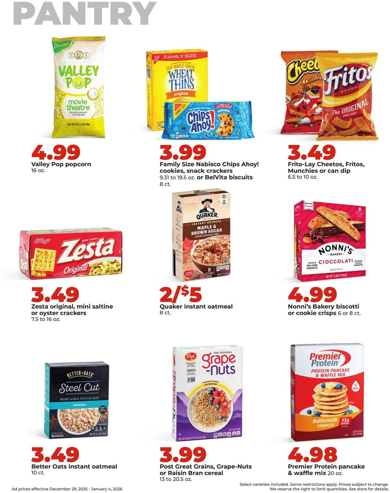 Catalogue HyVee from 12/29/2025