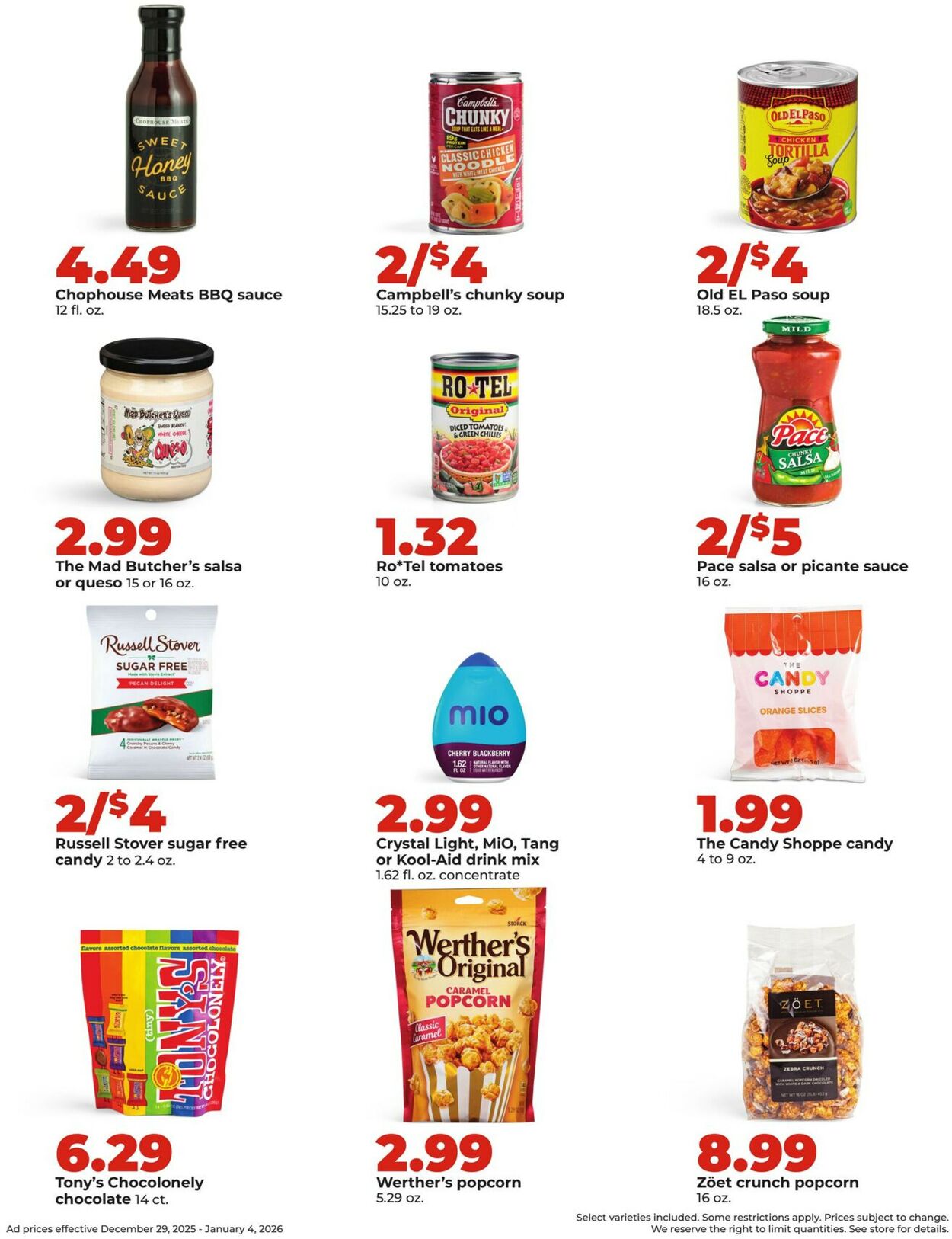 Catalogue HyVee from 12/29/2025