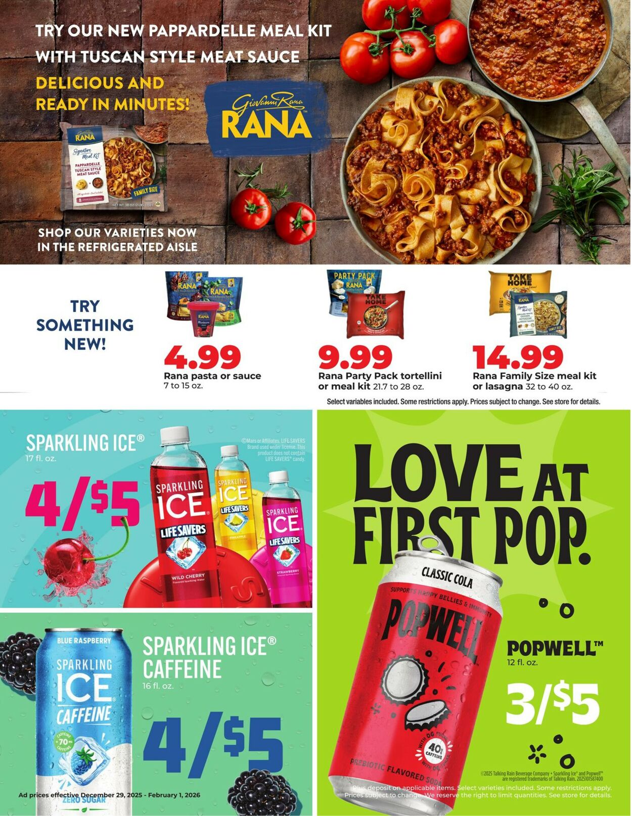 Catalogue HyVee from 12/29/2025