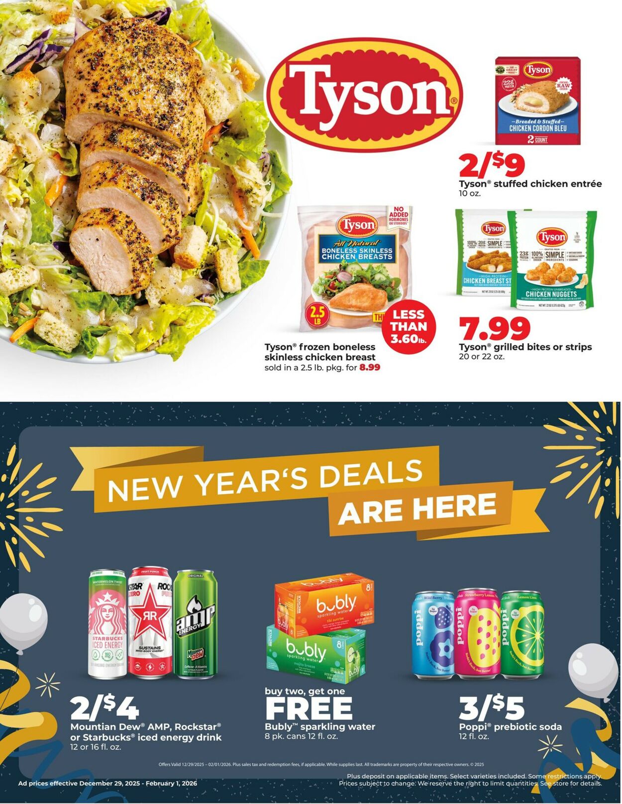 Catalogue HyVee from 12/29/2025