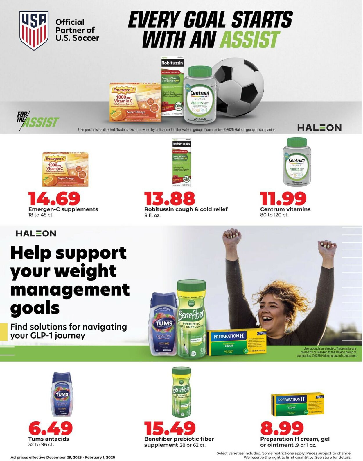 Catalogue HyVee from 12/29/2025