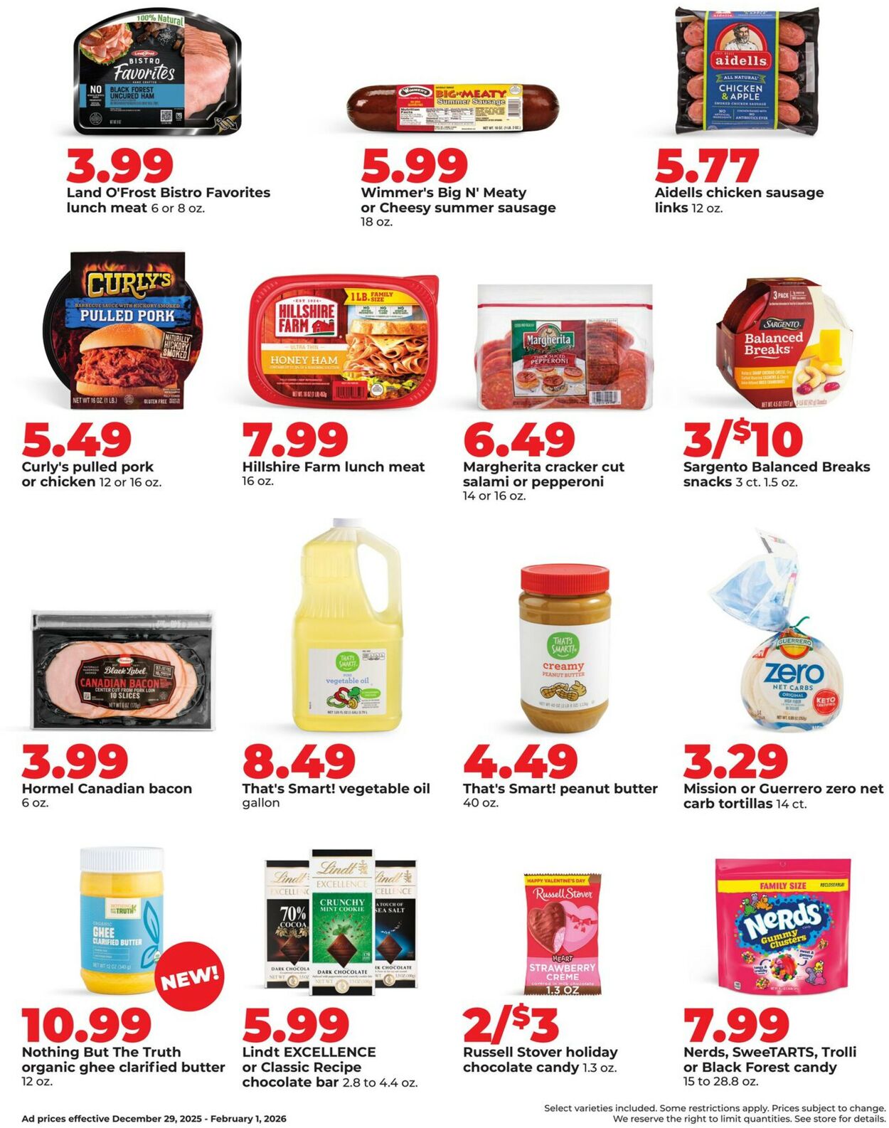 Catalogue HyVee from 12/29/2025