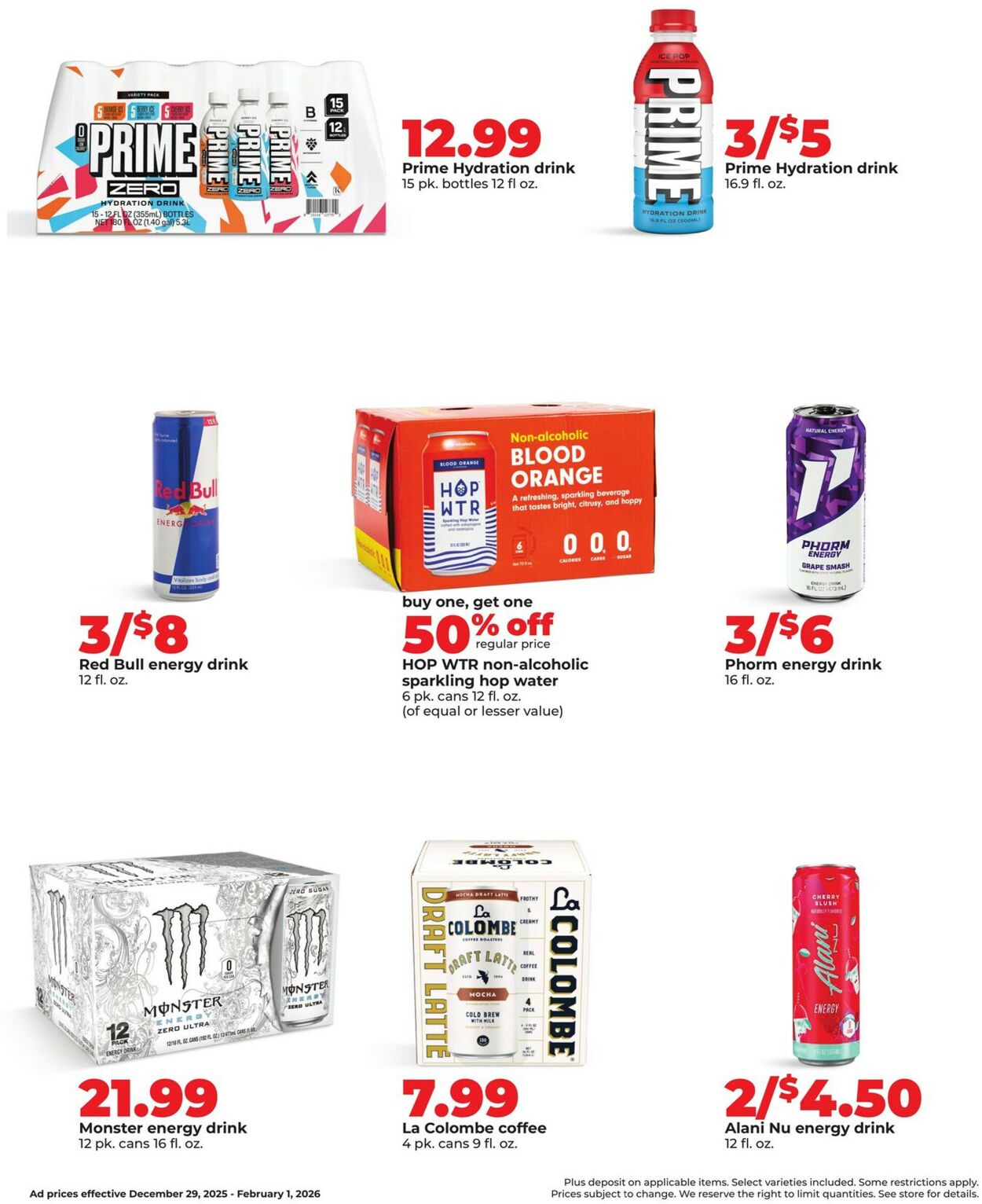Catalogue HyVee from 12/29/2025