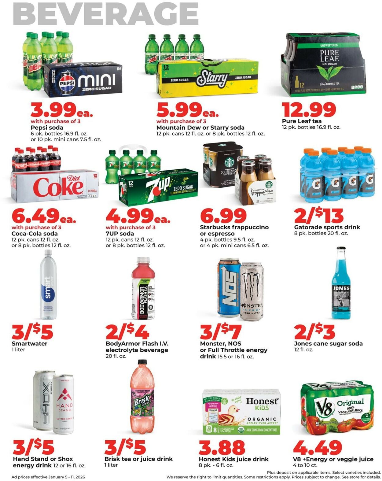 Catalogue HyVee from 01/05/2026