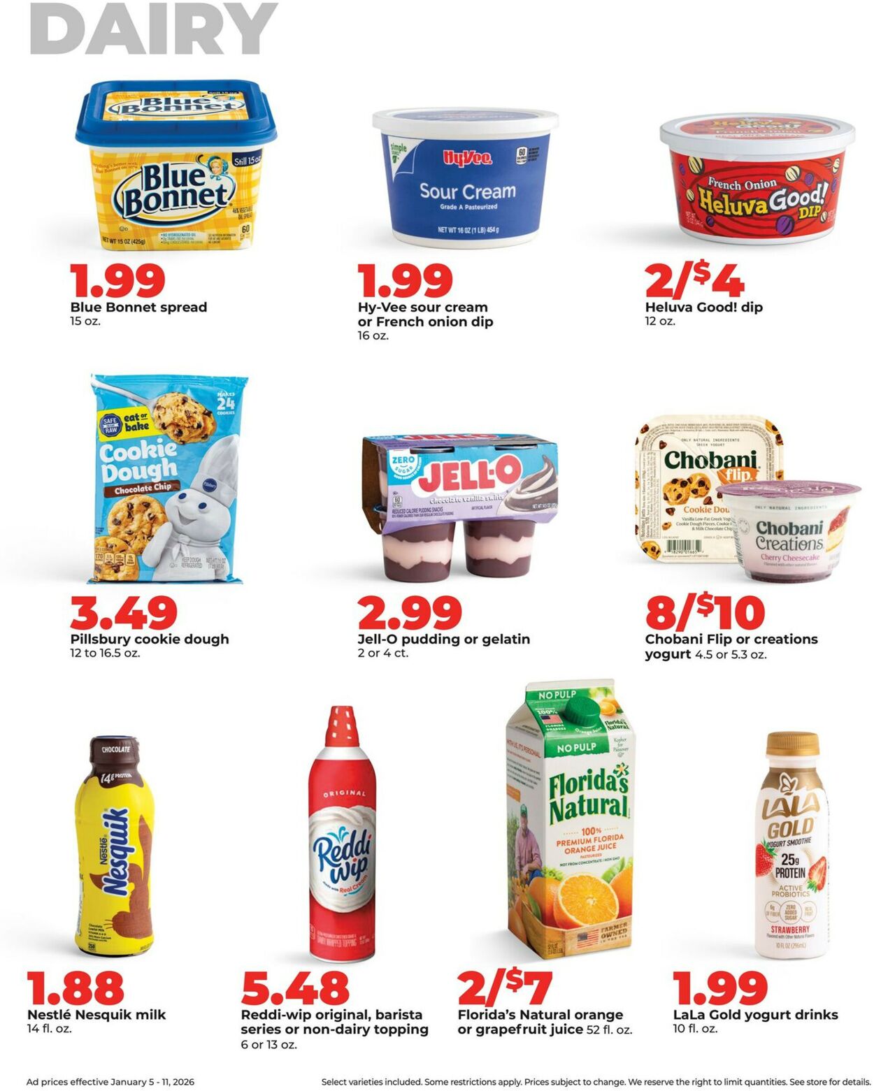 Catalogue HyVee from 01/05/2026