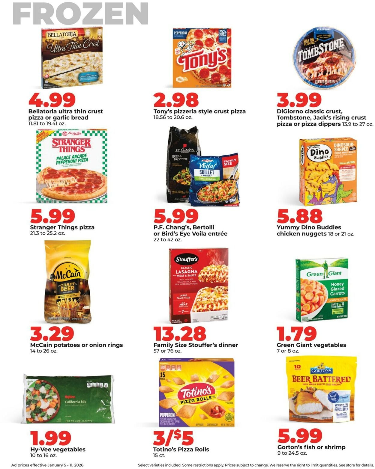 Catalogue HyVee from 01/05/2026