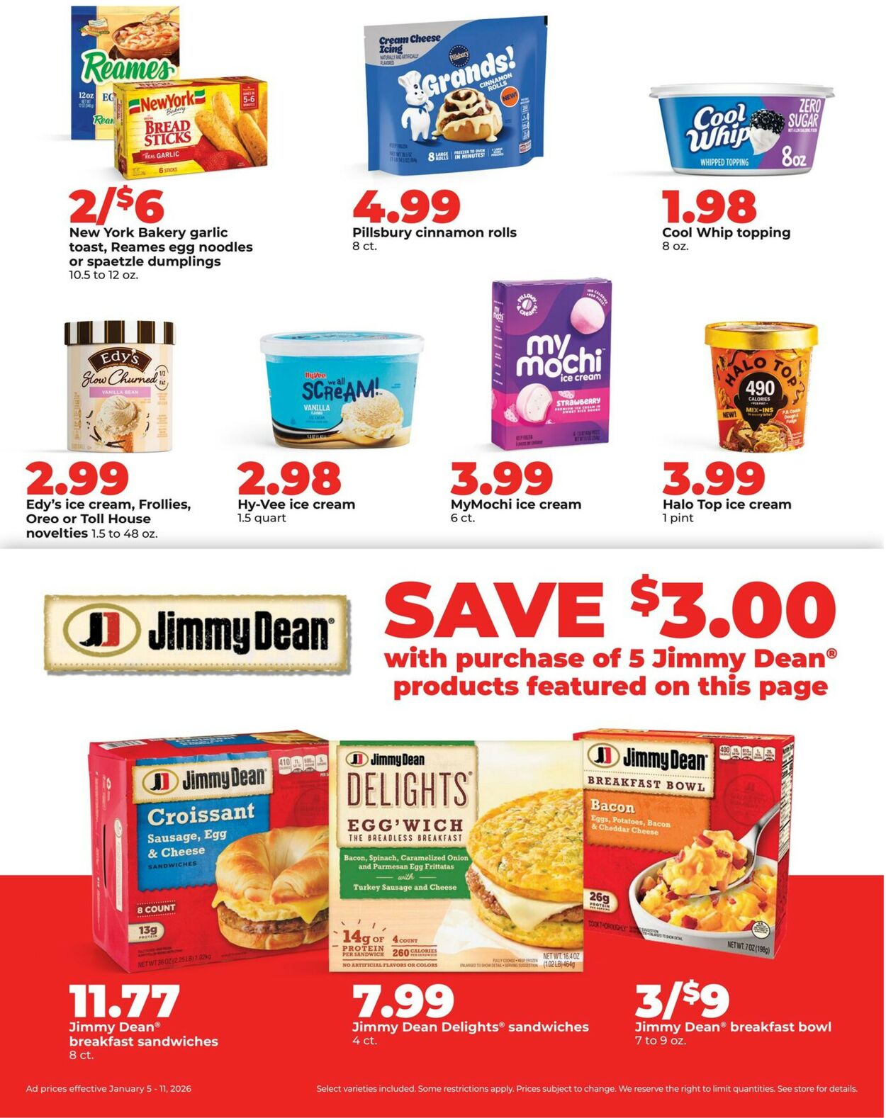 Catalogue HyVee from 01/05/2026
