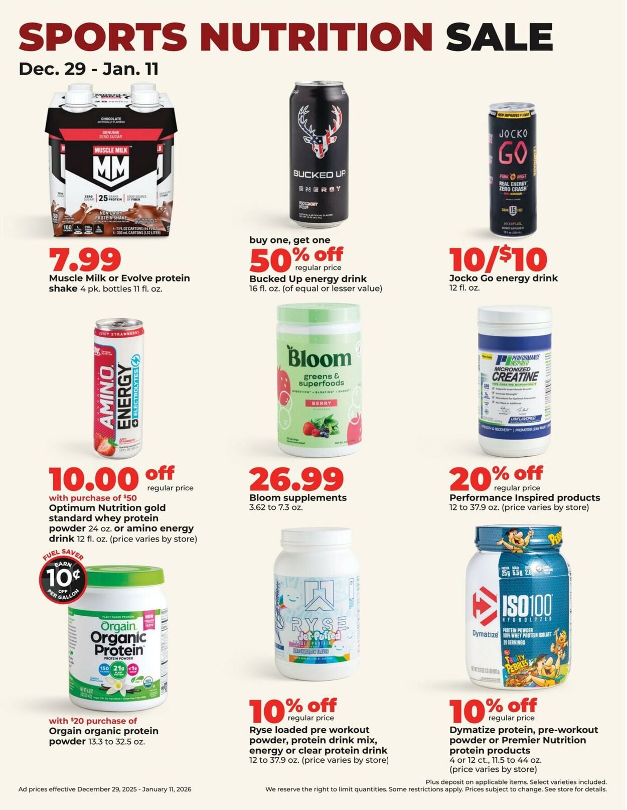 Catalogue HyVee from 01/05/2026