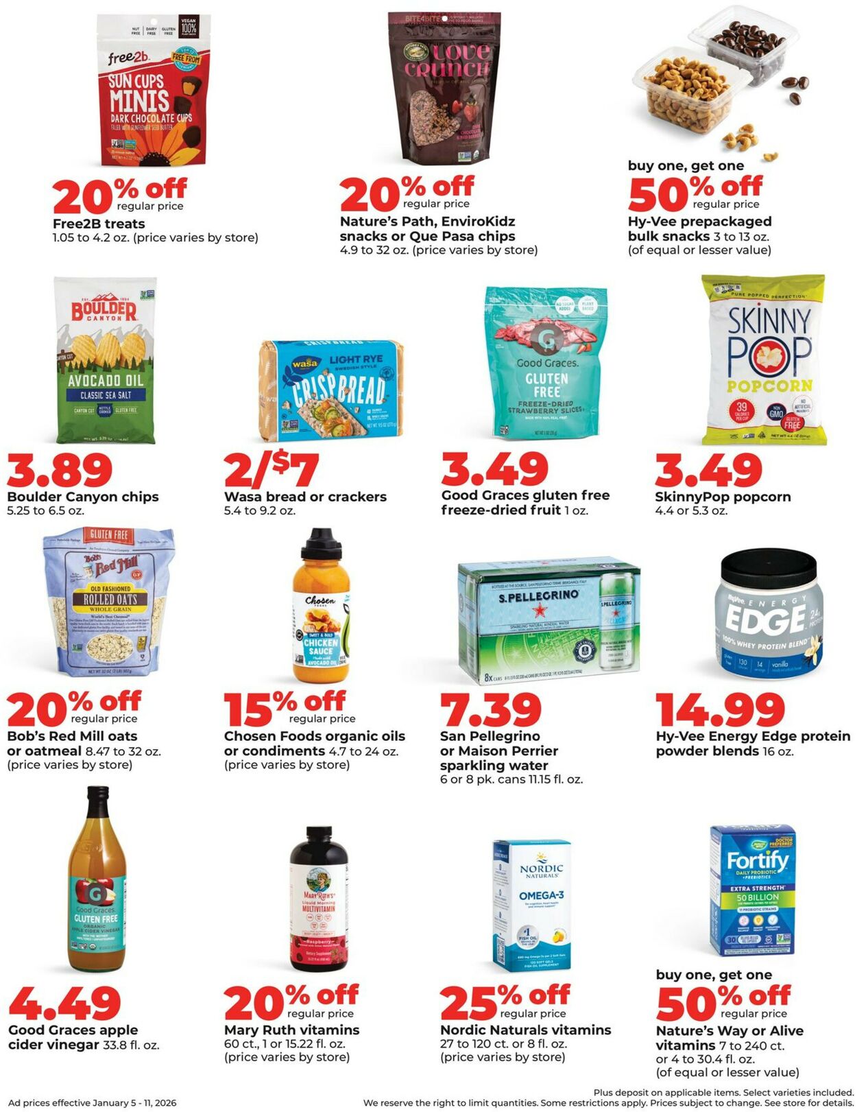 Catalogue HyVee from 01/05/2026