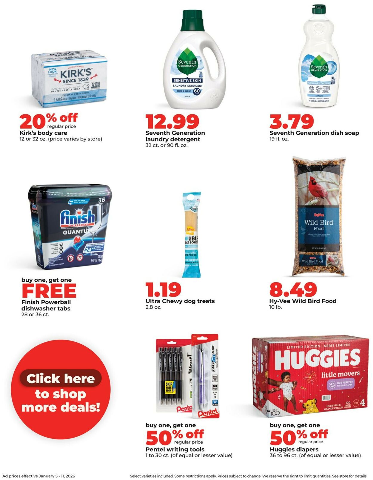 Catalogue HyVee from 01/05/2026