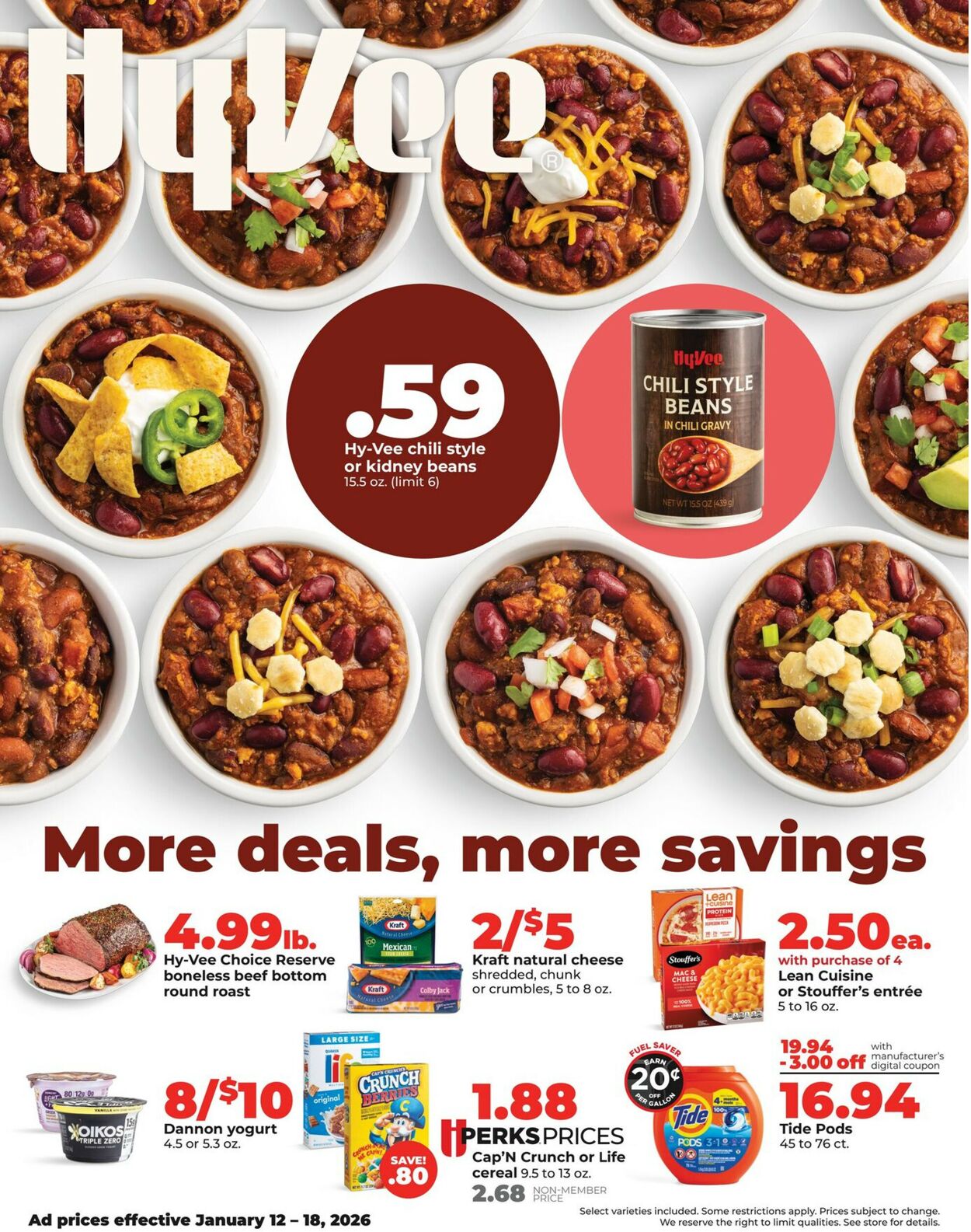 Catalogue HyVee from 01/12/2026