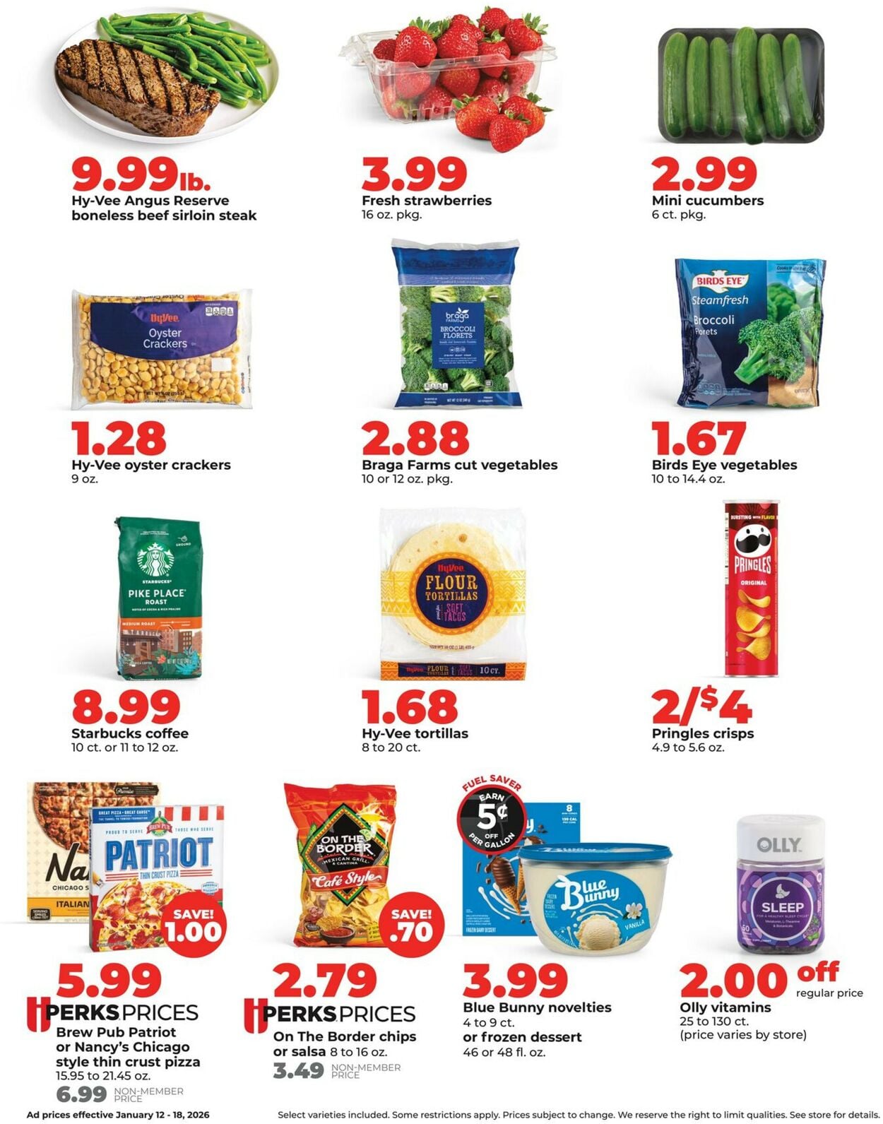 Catalogue HyVee from 01/12/2026