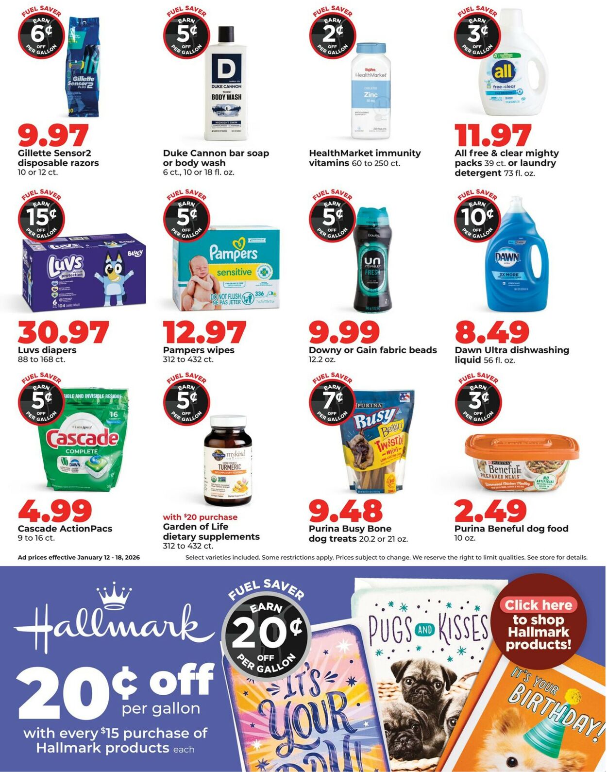Catalogue HyVee from 01/12/2026