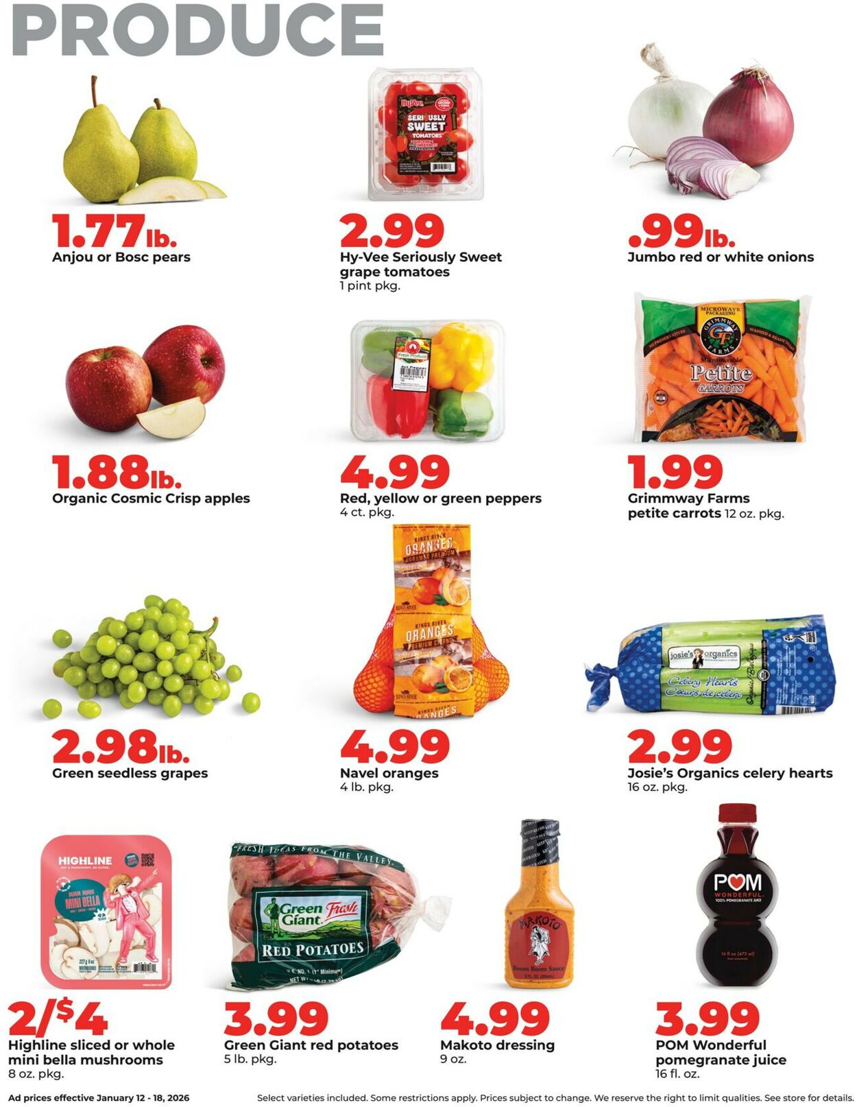 Catalogue HyVee from 01/12/2026