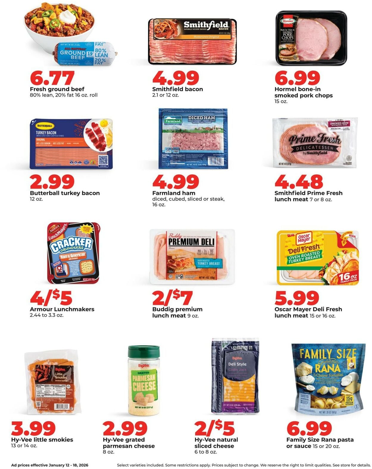 Catalogue HyVee from 01/12/2026