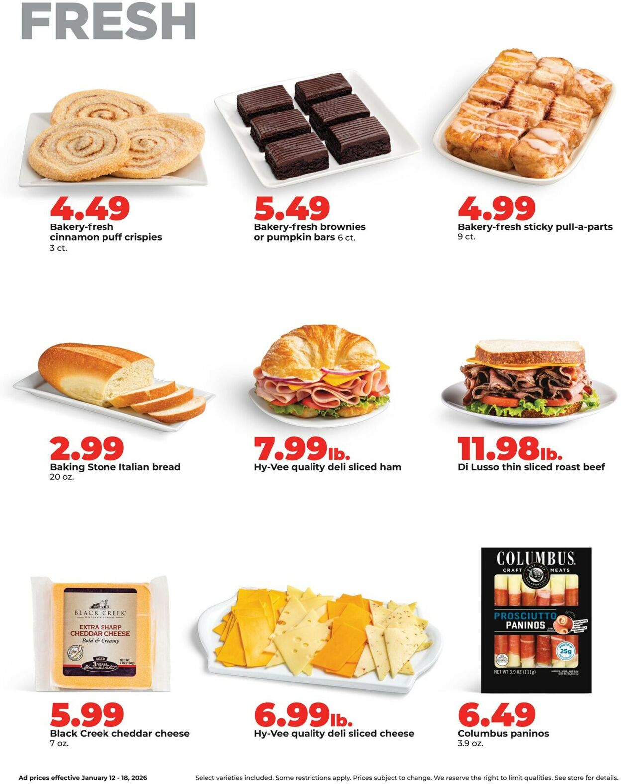 Catalogue HyVee from 01/12/2026
