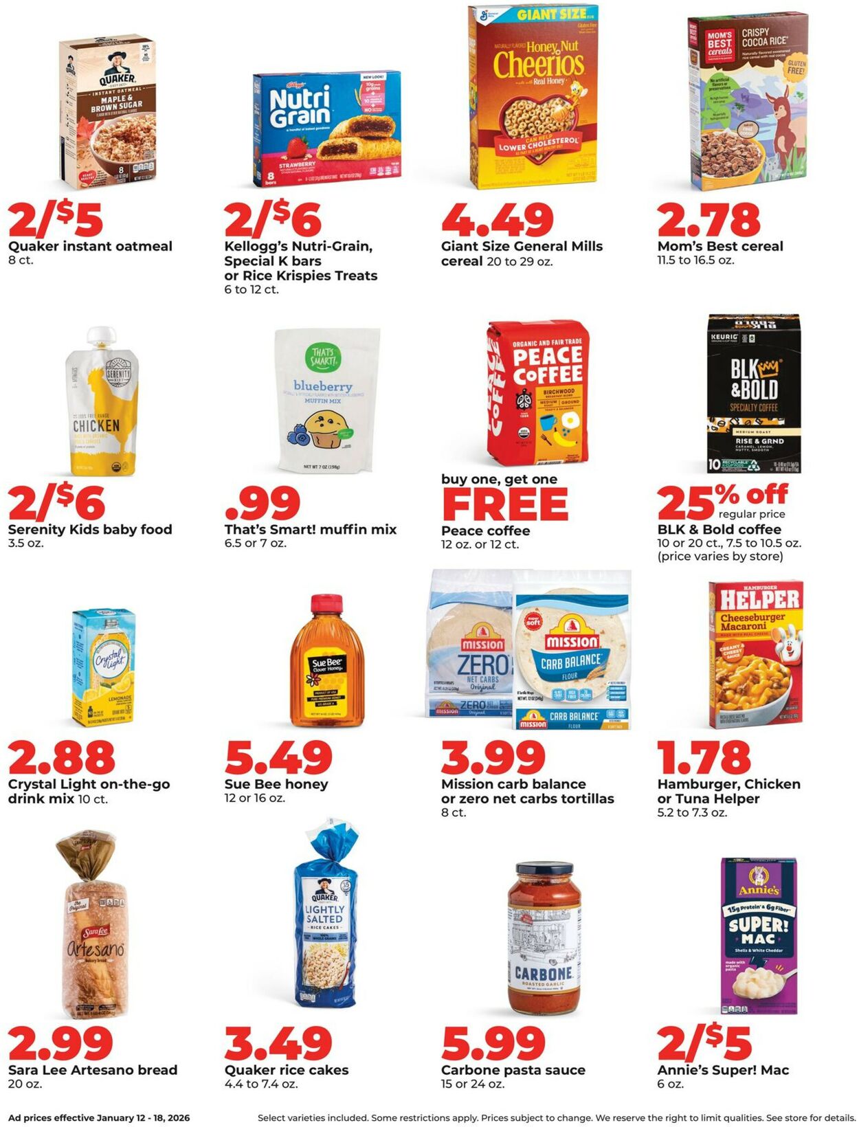 Catalogue HyVee from 01/12/2026