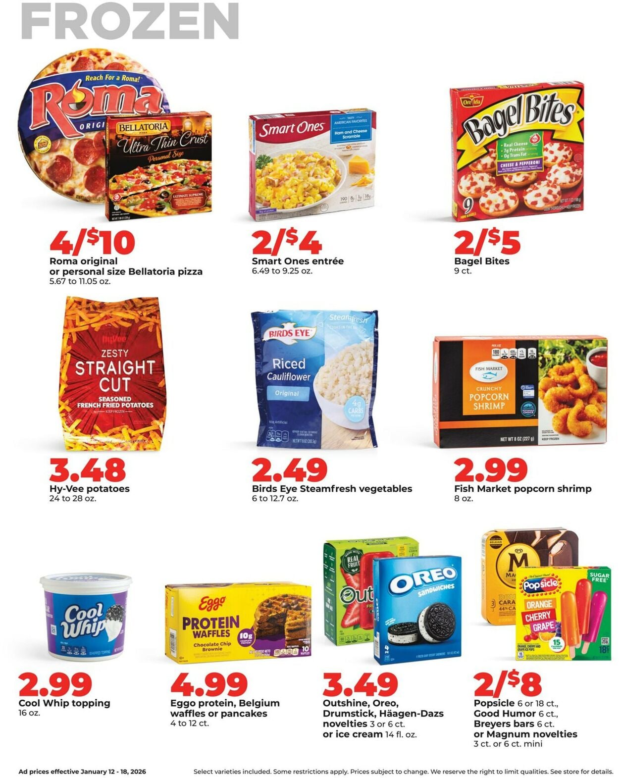 Catalogue HyVee from 01/12/2026