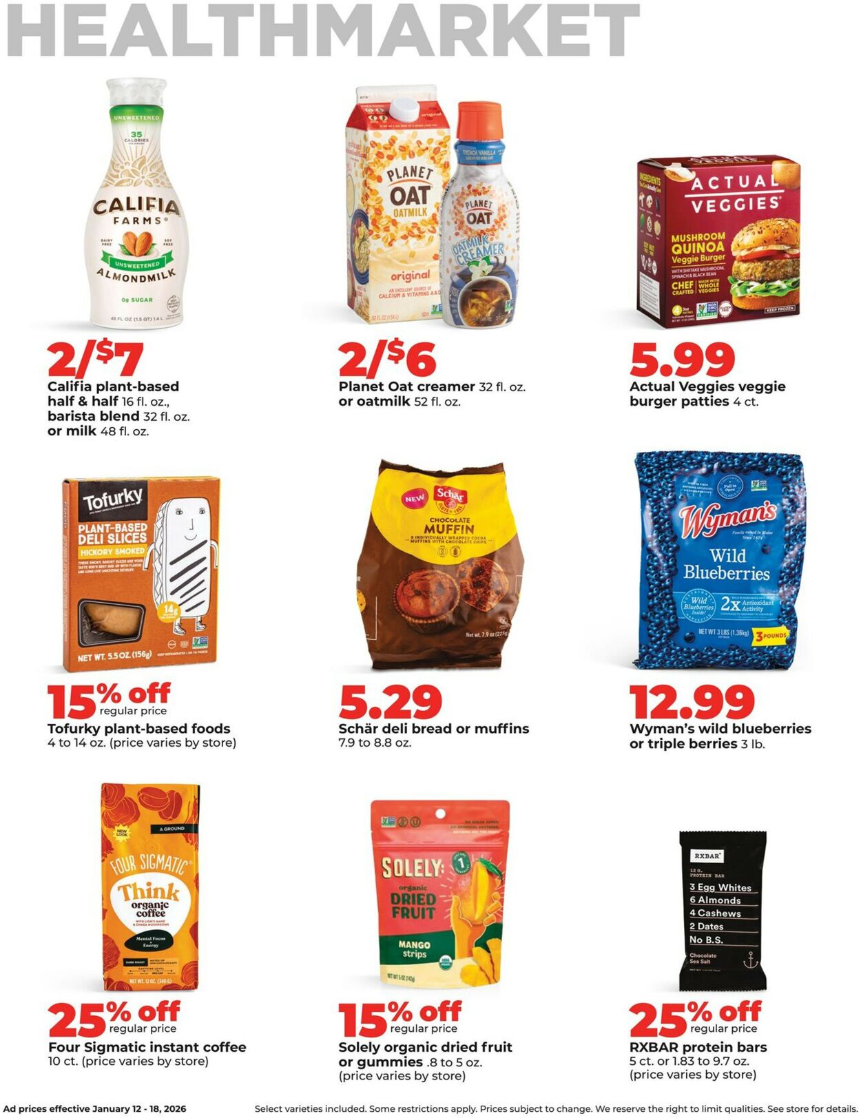 Catalogue HyVee from 01/12/2026