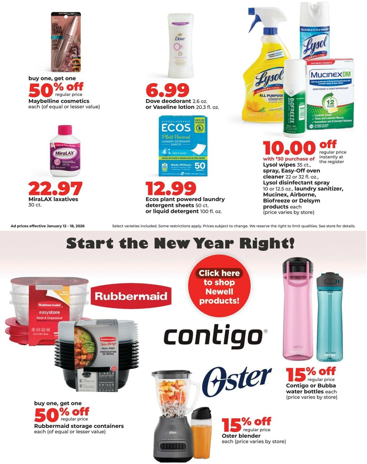 Catalogue HyVee from 01/12/2026