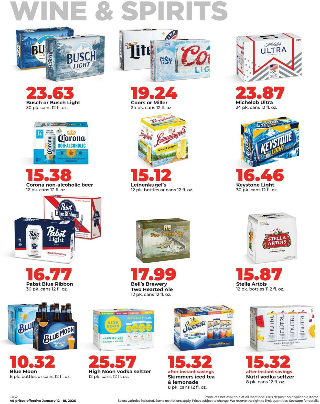 Catalogue HyVee from 01/12/2026