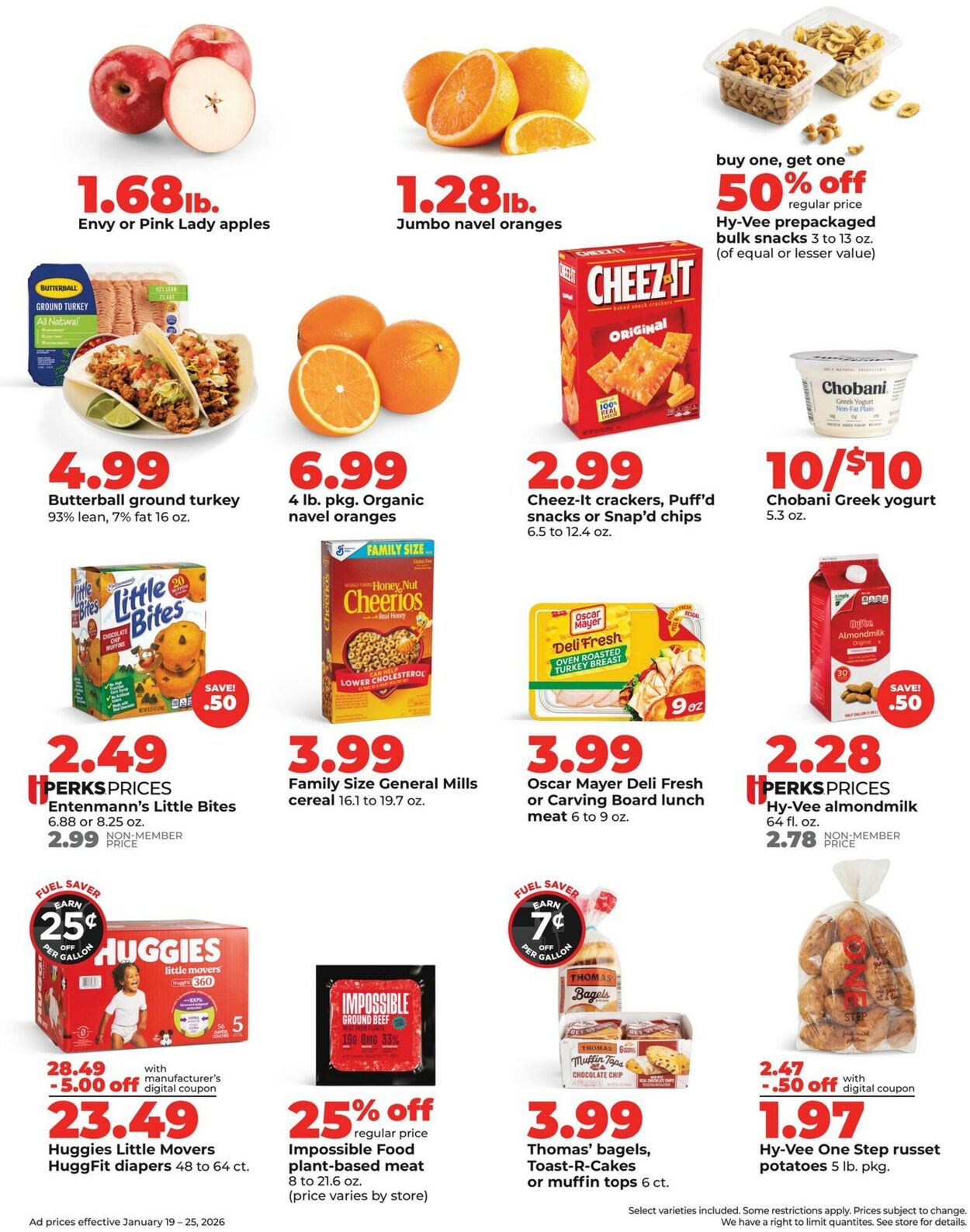 Catalogue HyVee from 01/19/2026