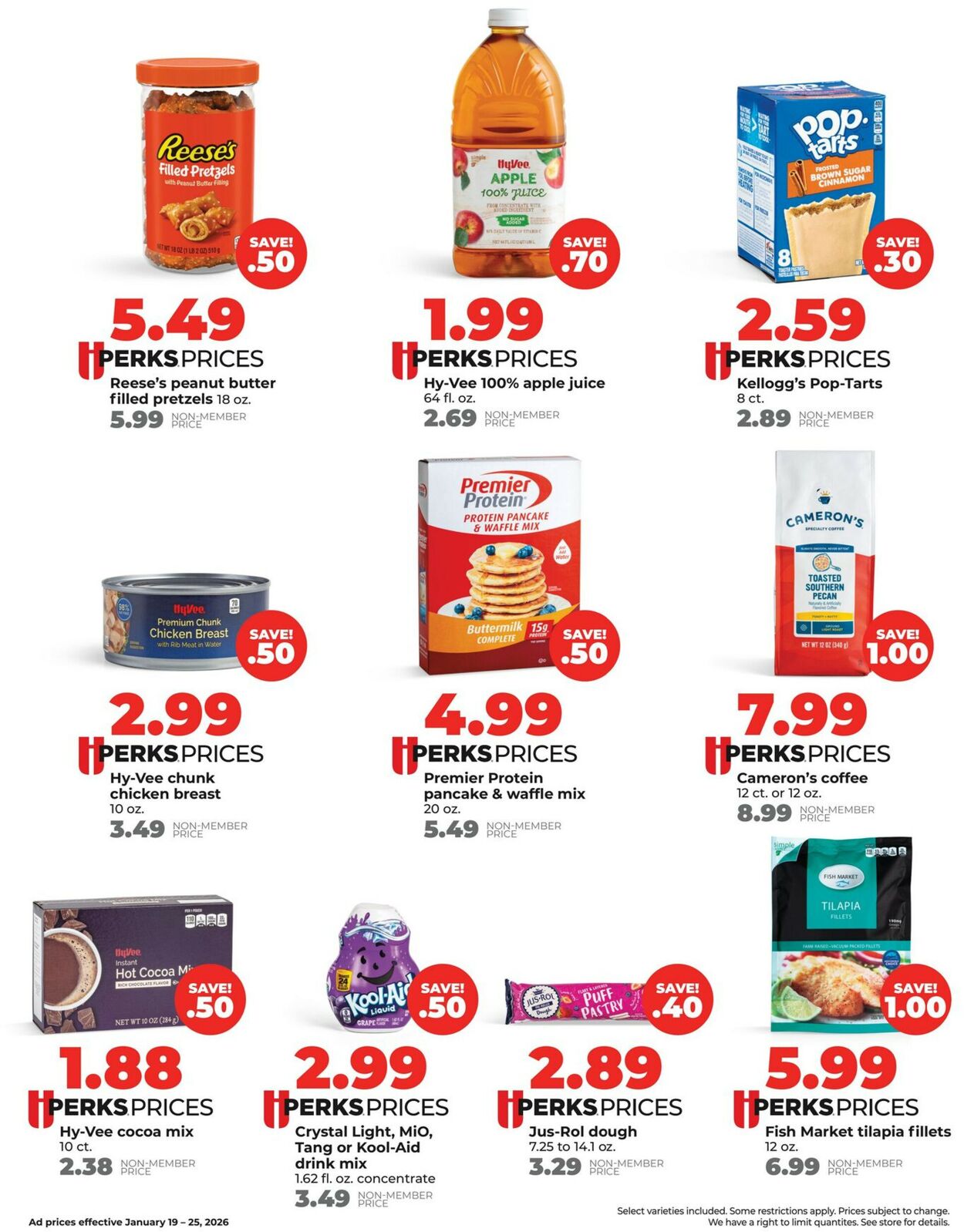 Catalogue HyVee from 01/19/2026