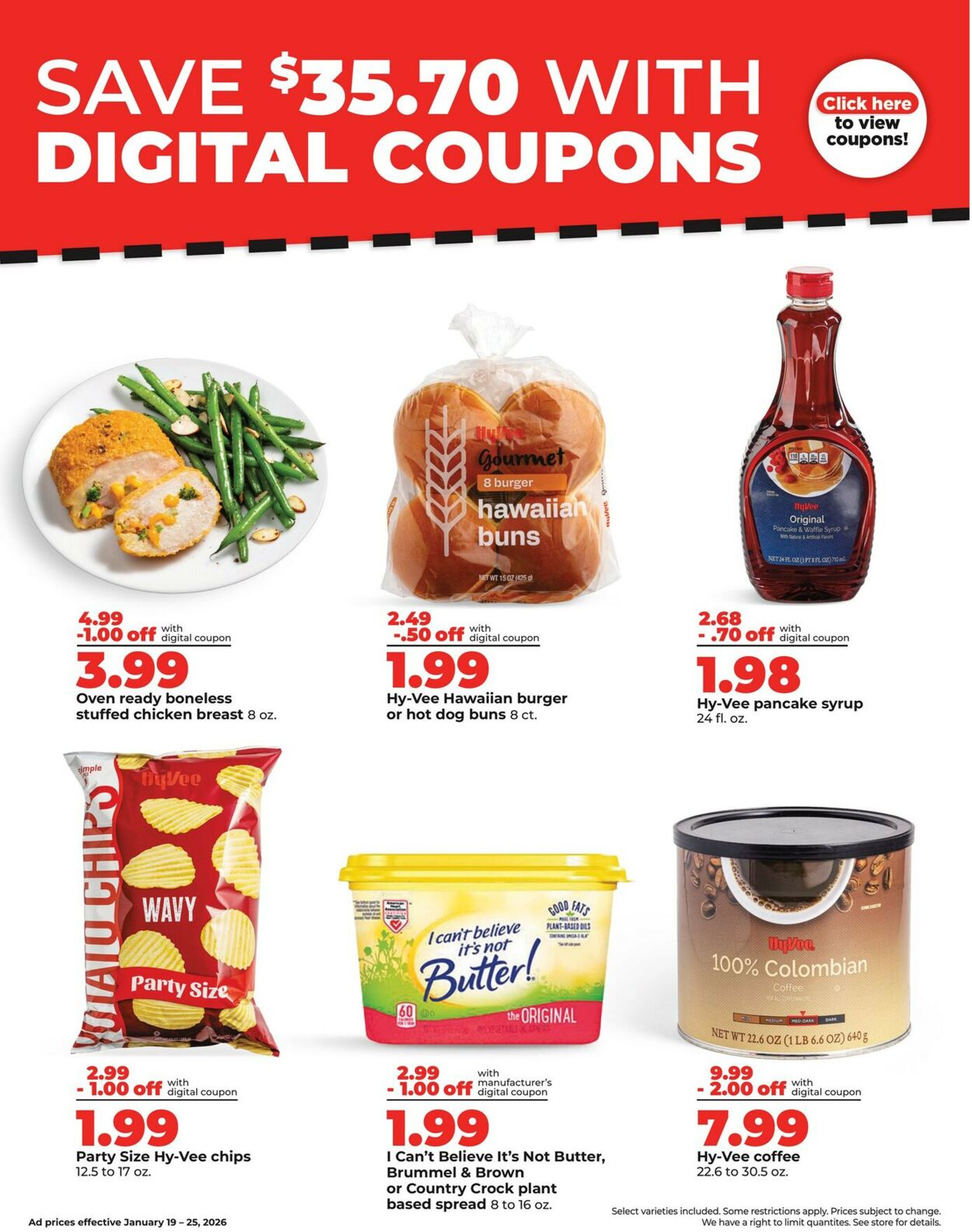 Catalogue HyVee from 01/19/2026