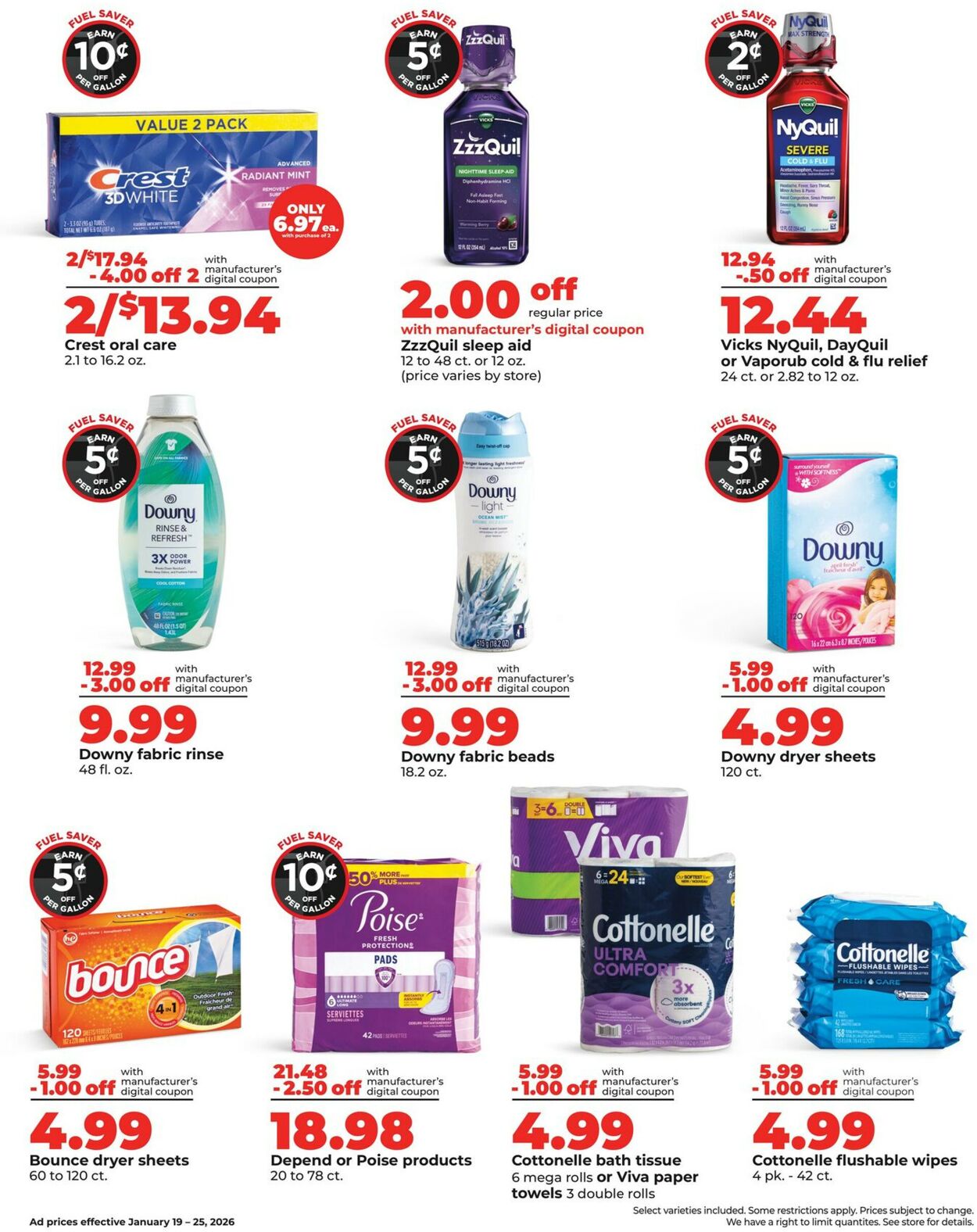 Catalogue HyVee from 01/19/2026