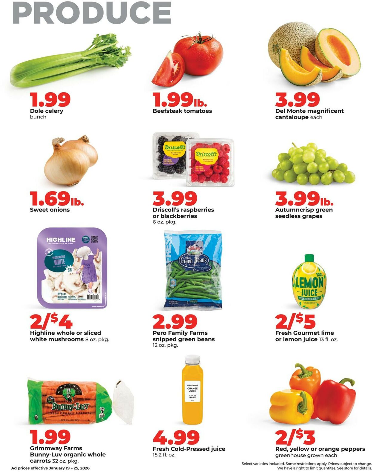 Catalogue HyVee from 01/19/2026