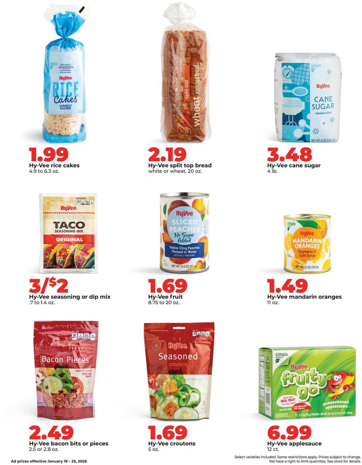 Catalogue HyVee from 01/19/2026