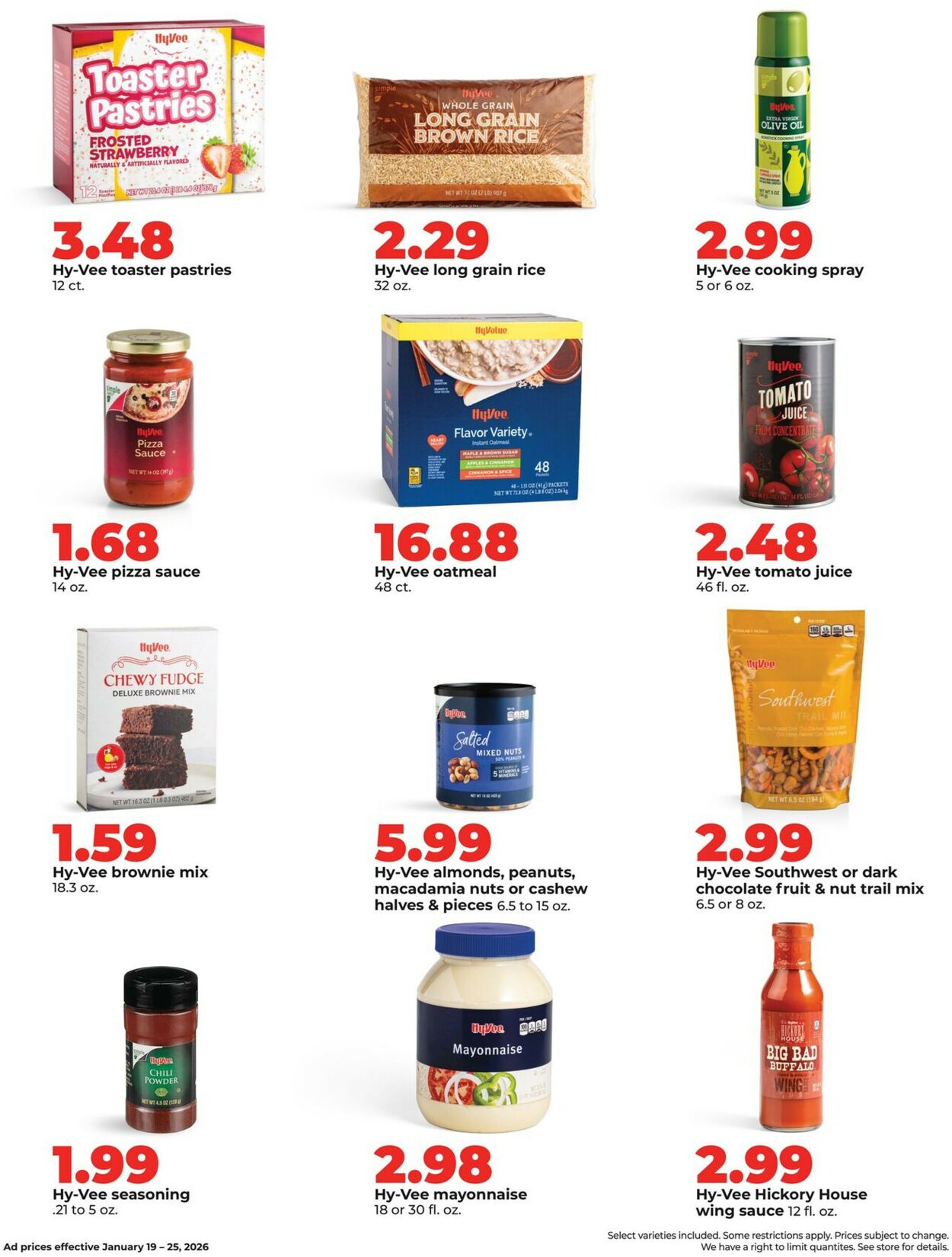 Catalogue HyVee from 01/19/2026