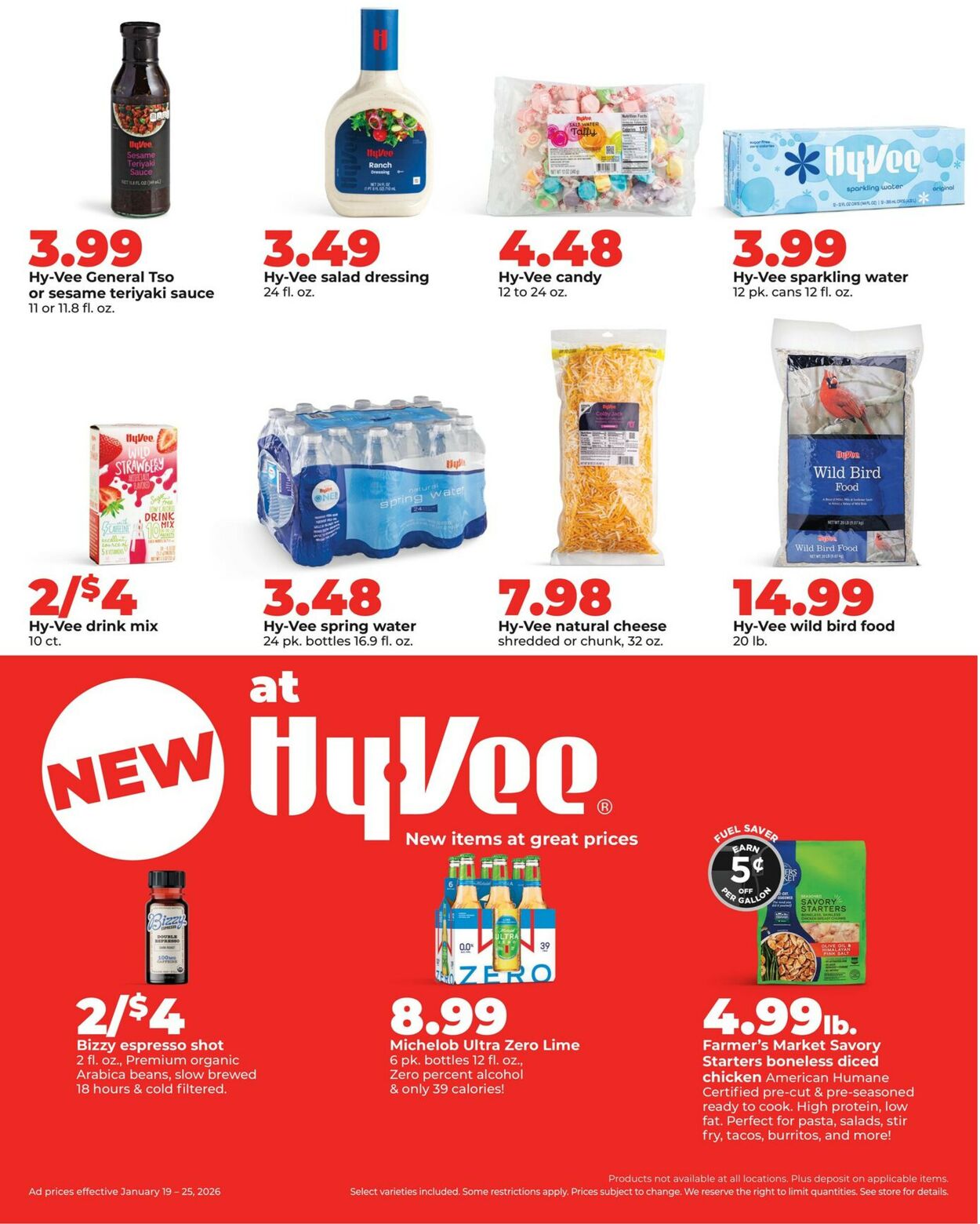 Catalogue HyVee from 01/19/2026