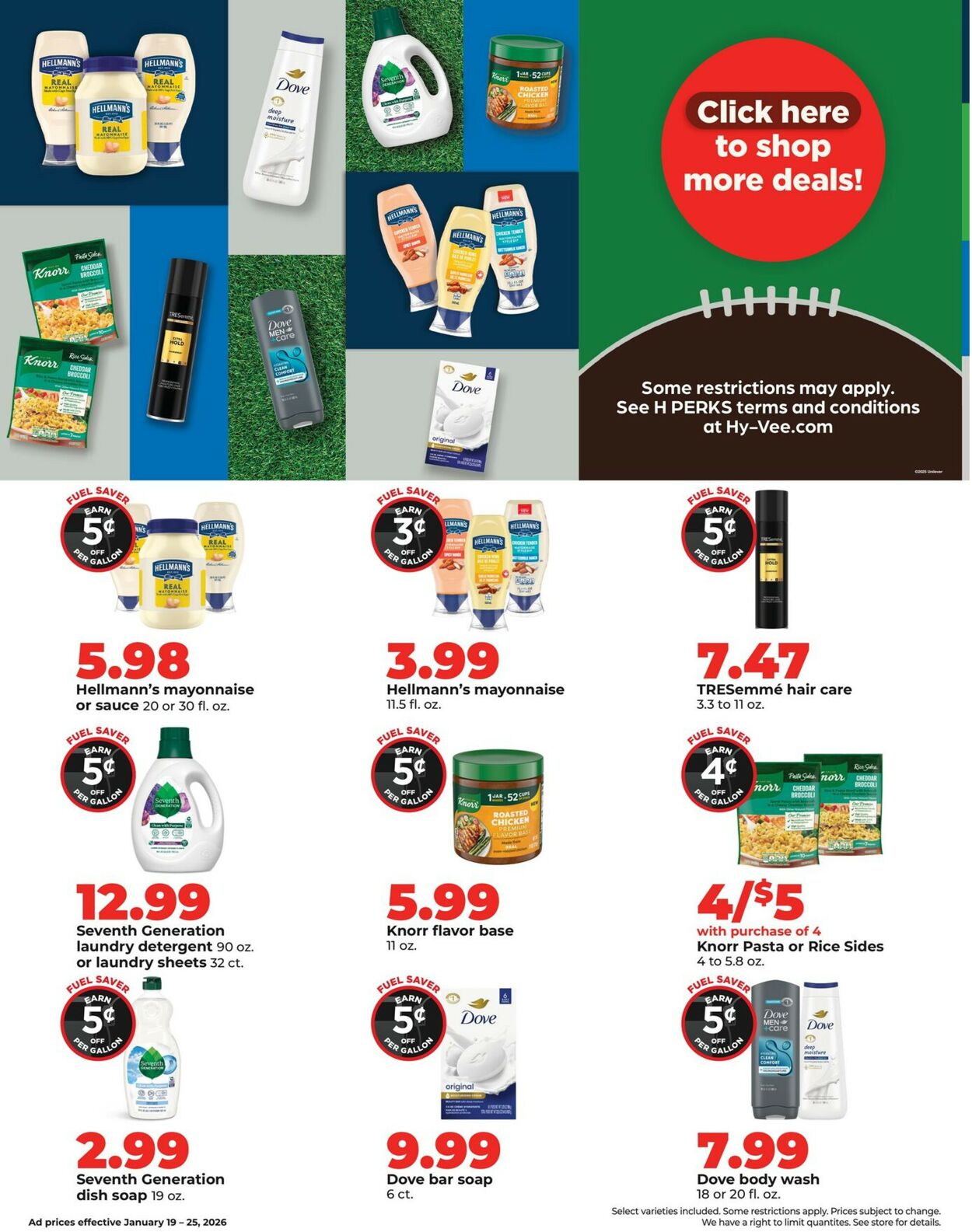 Catalogue HyVee from 01/19/2026