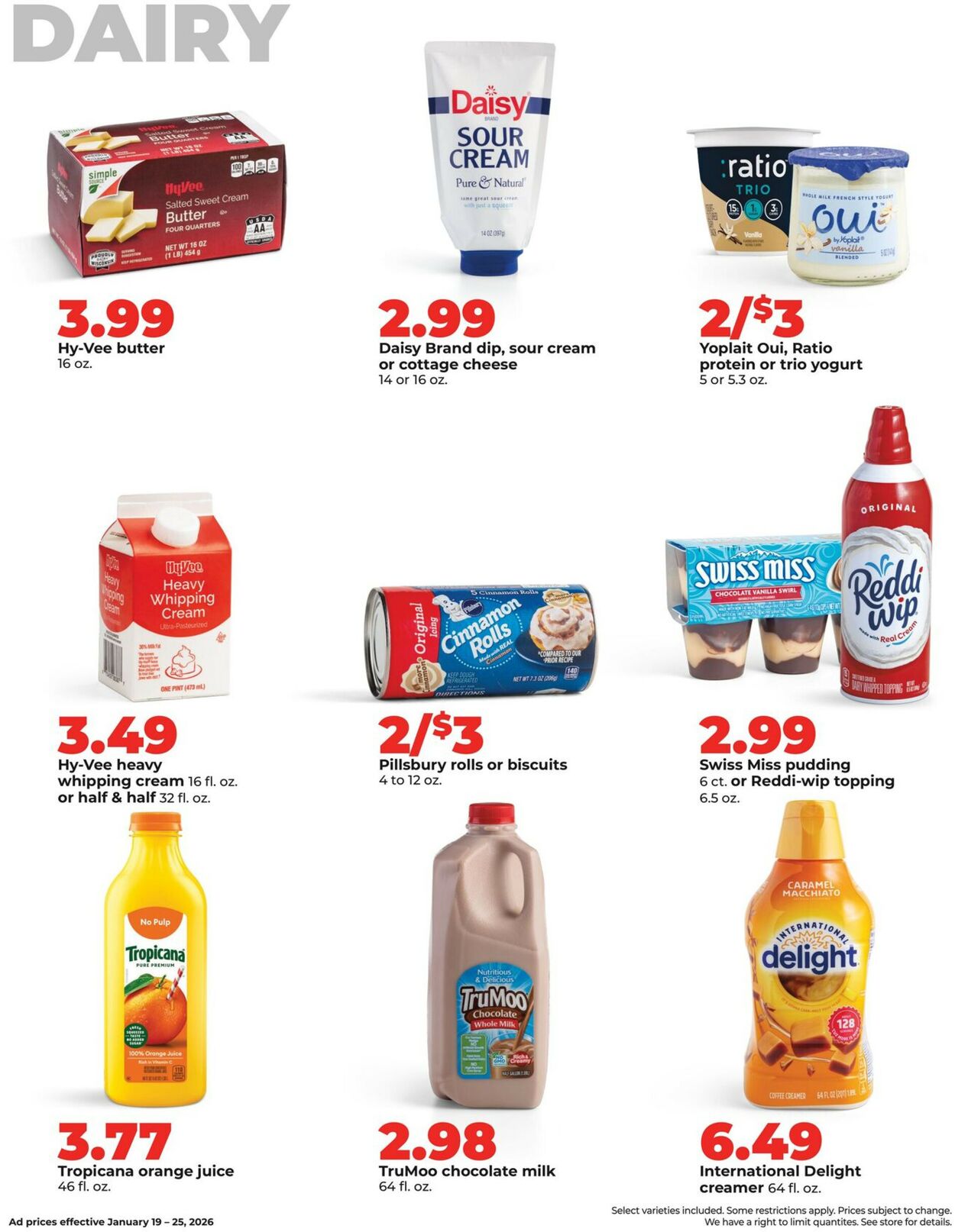Catalogue HyVee from 01/19/2026