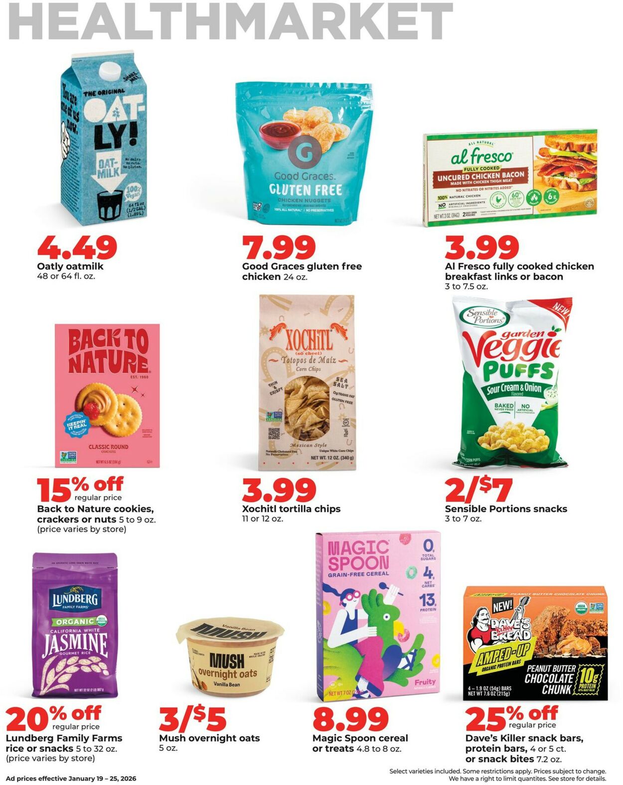Catalogue HyVee from 01/19/2026