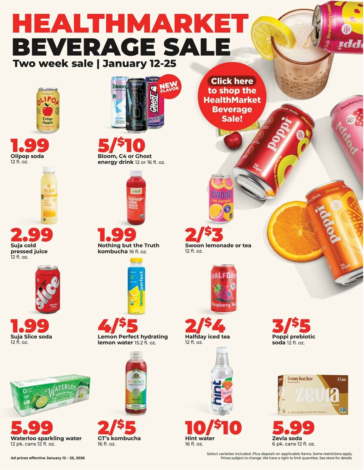 Catalogue HyVee from 01/19/2026