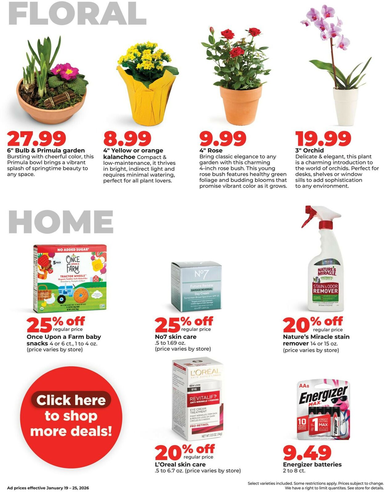 Catalogue HyVee from 01/19/2026
