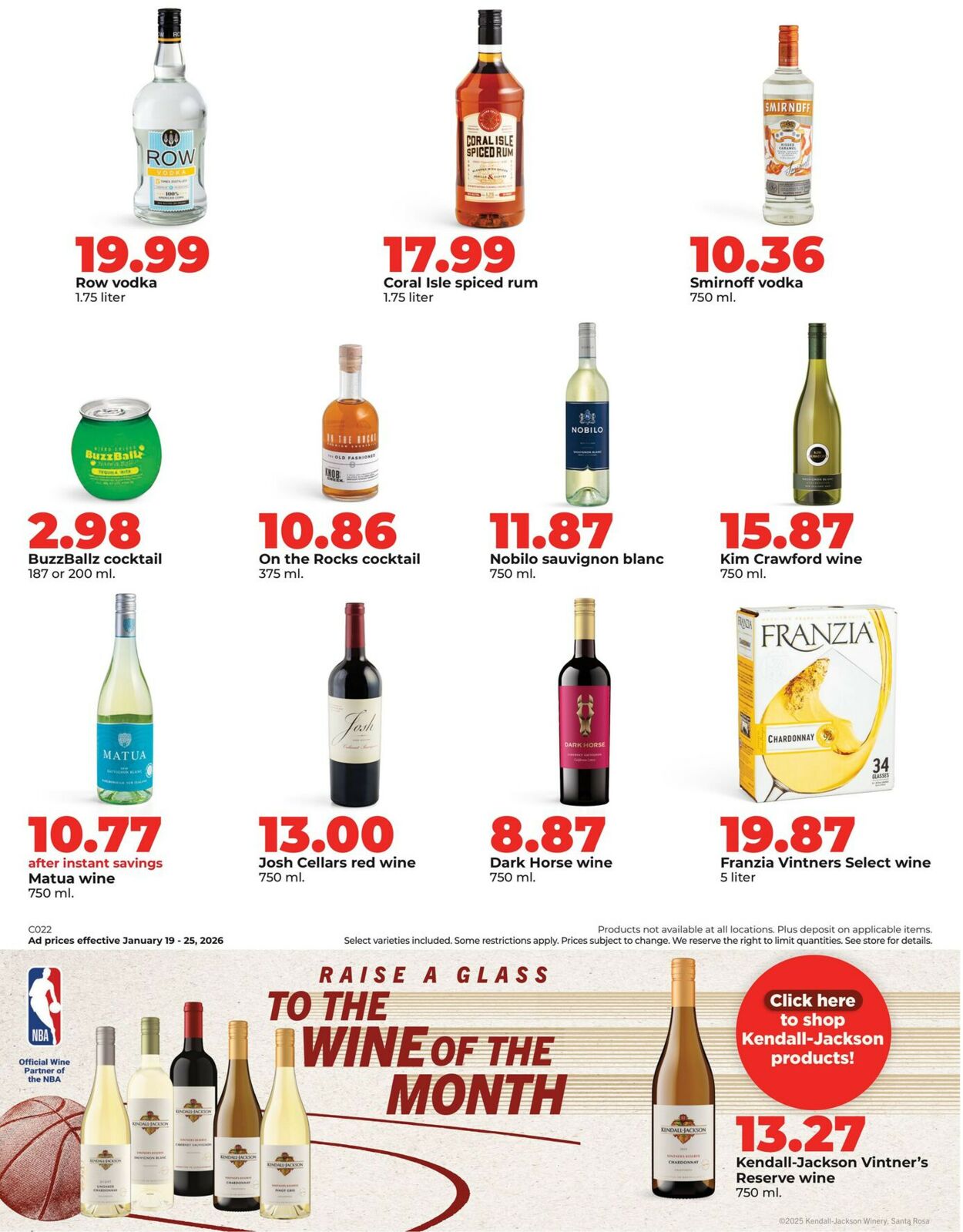 Catalogue HyVee from 01/19/2026