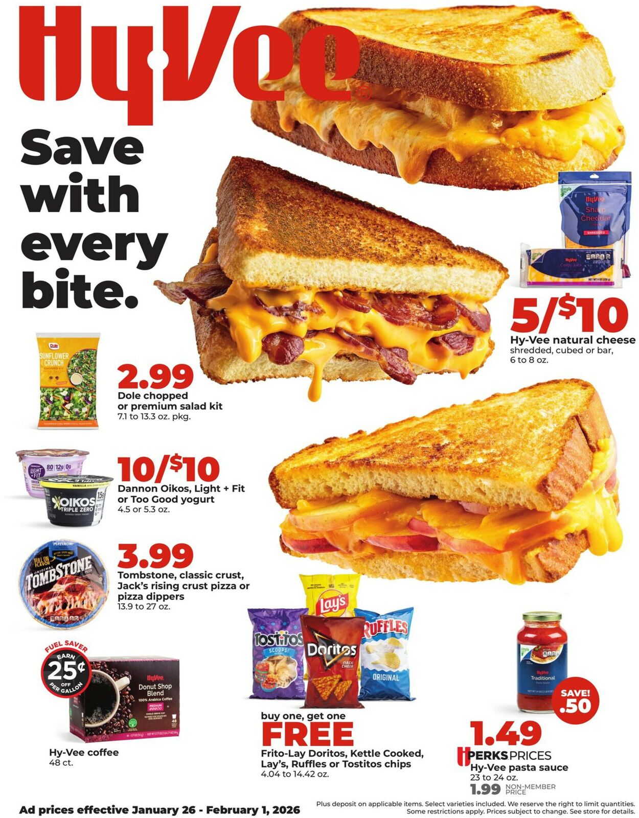 Catalogue HyVee from 01/26/2026