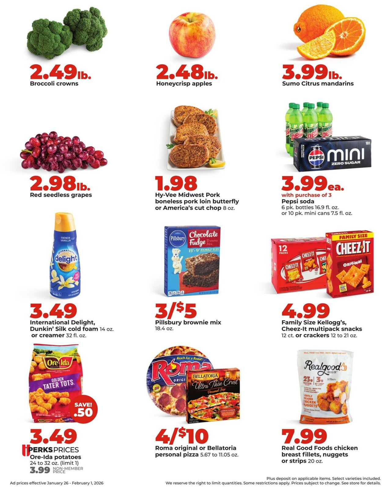 Catalogue HyVee from 01/26/2026